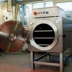 cylindrical industrial drying oven