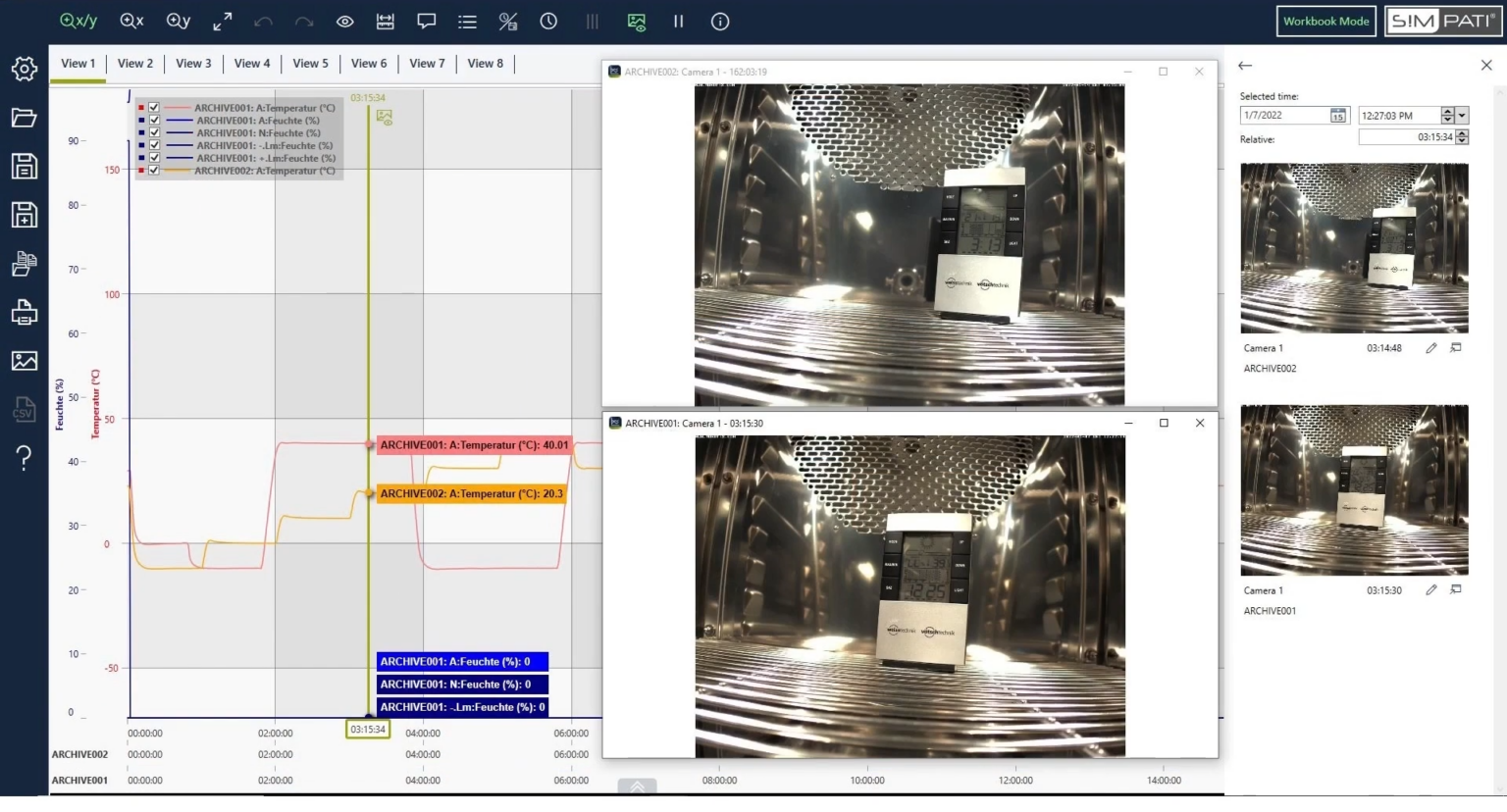Simpati Control Software | Weiss Technik