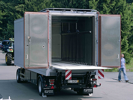 Temperature control trailer Temperature control trailer