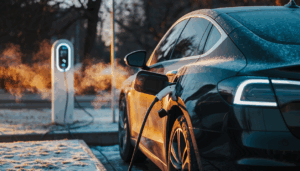 Electric Vehicle Charging in the Winter